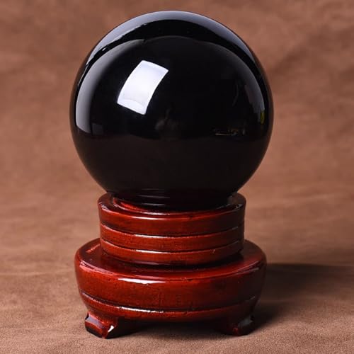 Boule d'obsidienne noire contre les mauvaises énergies de maison - 4