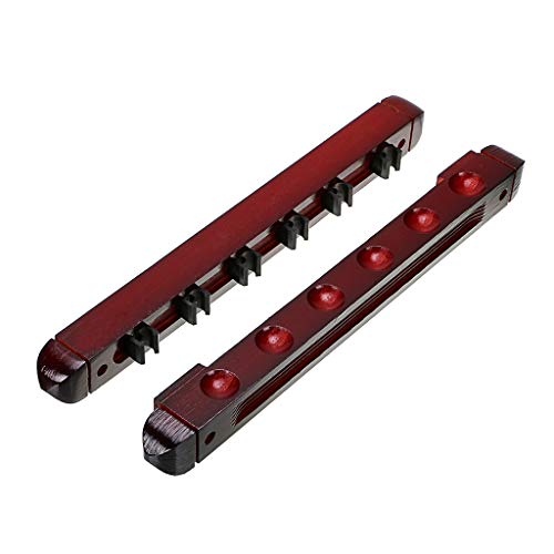  Sumnacon Porte-Queue Billard Mural pour 6 Queu...