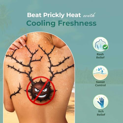 Image of Aqua Red Cooling Talc Powder Pack of 2 (300g Each) | Fresh | Body Powder | Strong Cooling Effect, Sweat & Body Odour Protection | Long-Lasting Fragrance & Daily Use Talcum Powder