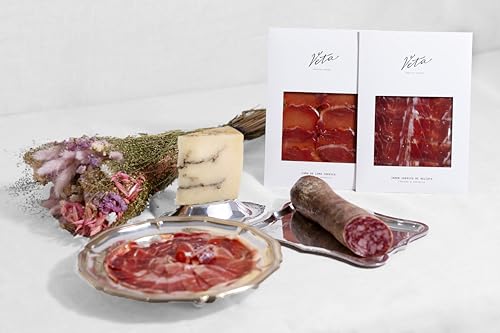 Recién Mamá – Pack Gourmet con Jamón Ibérico, Lomo, Salchichón y Queso de Trufa Pasteurizado – Regalo para Madres