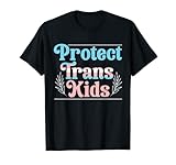 Photo Gallery proteggere trans kids design lgbt pride lgbtq supporto trans maglietta Photo Gallery proteggere trans kids design lgbt pride lgbtq supporto trans maglietta