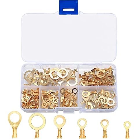 Kit de 160 Terminales de Anillo QOOSIKICC Cover