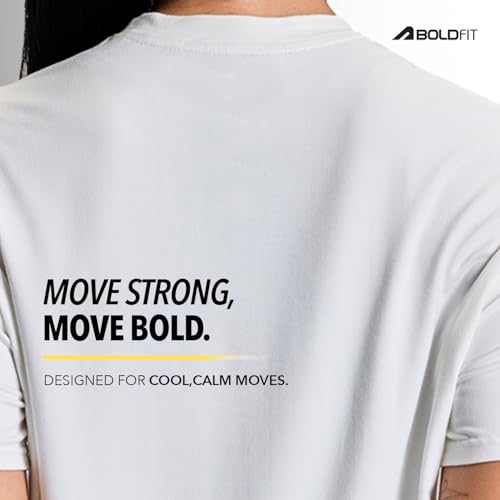 Image of Boldfit Tshirt for Woman Relaxed fit Gym Tshirt for Women Workout Lightweight t Shirt for Woman Breathable Women t Shirt Round Neck t Shirts for Ladies Gym Dress