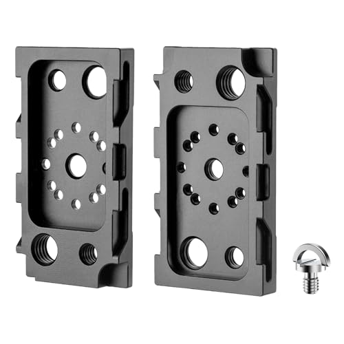 Image of FOMITO NP-F1 Dual-Sided NP-F Plate, All-Aluminum Alloy, for Monitor, LED Light, Wireless Transmitter