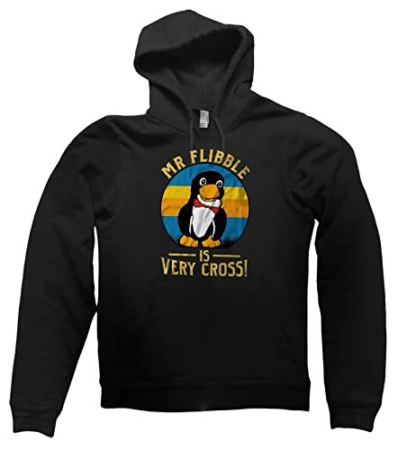 Sweat à capuche Mr Fribble noir XL pour contrer le froid avec style