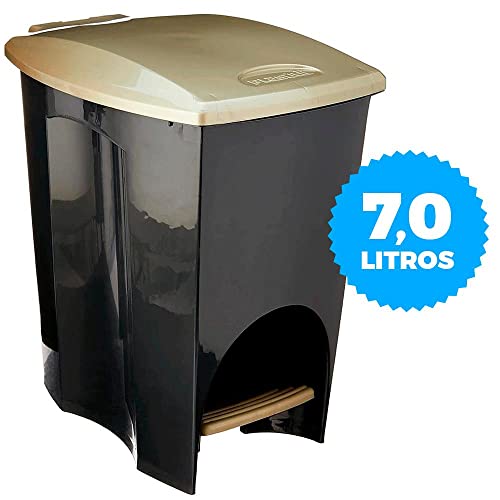 Lixeira com Pedal Plasútil 7 L