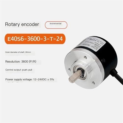 Codeur rotatif E40S6-3600-3-T-24 pour éviter les erreurs d'alignement