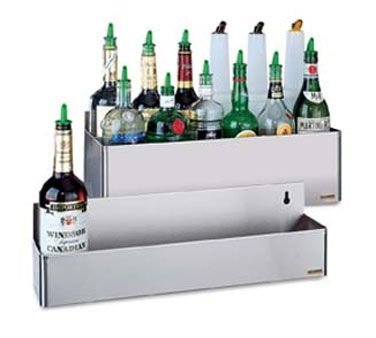 San Jamar B5522D 10-Bottle Stainless Steel Speed Rack-B5522D