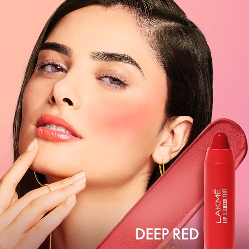 Image of Lakme Lip Love Lip & Cheek Deep Red