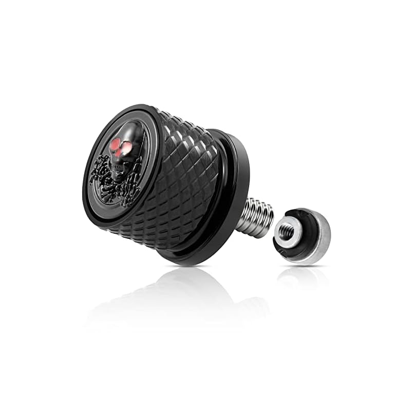 Eumti-Stainless-Knurled-Fender-Rear-Seat-Bolt-Screw-14-20-Thread-3D-Embossed-Skull-Pattern-Red-Eyes-Compatible-With-Harley-Davidson-Touring-Softail-Dyna-Sportster-Cvo-Fatbob-1996-2023 41jxhdq7bll. sl500 . ss800