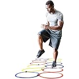 BSN SPORTS Agility Rings (Set of 12)