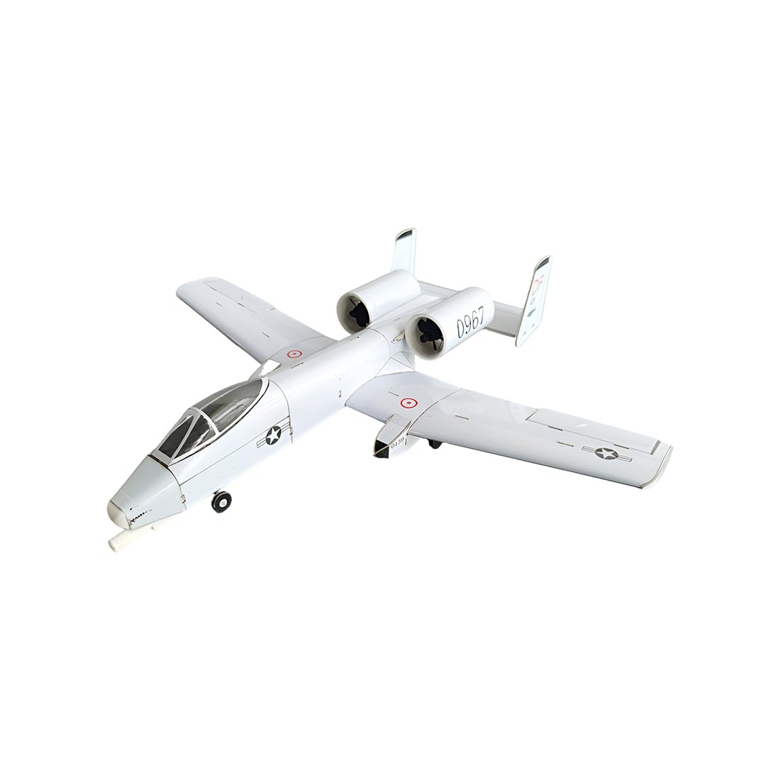 A-10 Zestaw szybkich modeli myśliwców, podwójny wentylator kanałowy 30 mm, zestaw samolotów stałoskrzydłowych z rozpiętością skrzydeł 430 mm, samolot wojskowy DIY dla początkujących