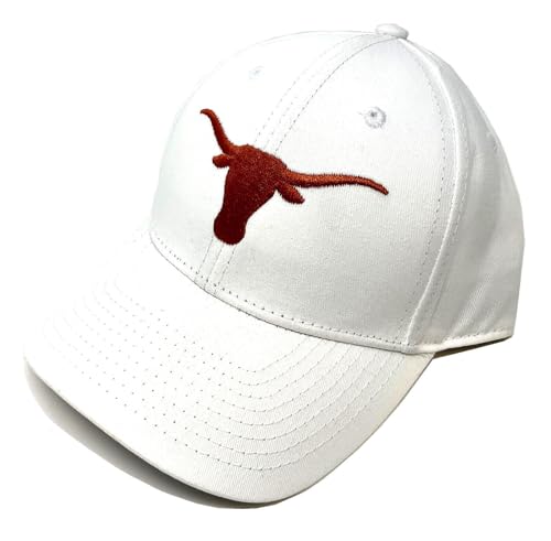 Gorra Ajustable Blanca con Logo MVP Texas Longhorns miniatura 3