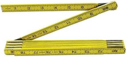 Keson WR18M - Regla de madera plegable inglesamétrica, 78 pulgadas