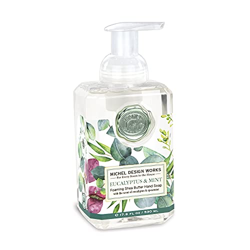 Espuma de jabón de 530 ml – Eucalyptus & Mint – de MICHEL DESIGN WORKS