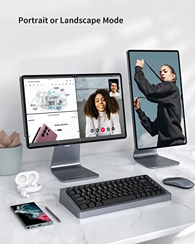 Lululook Magnetic Stand For Samsung Galaxy Tab S8 Ultra (2022), Premium Heavy Duty 360° Rotating Floating Desk Holder With S-Pen Holder For Samsung Galaxy Tab S8 Ultra 14.6 Inch #TOP5