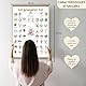 HuBorns - Poster Meine Ersten Mal, zur Verfolgung der Meilensteine Ihres Babys, Individuell Gestaltbar mit Daten, Babygeschenke, Dekoration für das Babyzimmer, IInklusive Holzleisten zum Aufhängen