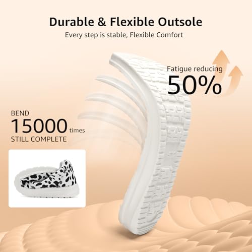 Image of STQ Women's Lace up Loafers丨Orthopedic Comfotable Ultralight Boat Casual Shoes with Arth Support
