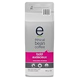 Ethical Bean Fairtrade Organic Coffee, Bold Dark Roast, Whole Bean Coffee