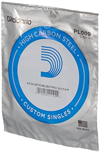 D’Addario PL009-5 Pack de 5 Cordes seules en acier pur pour guitare Calibre .009 & PL009 Corde seule en acier pur pour… - Les Beatles, Paul McCartney, John Lennon, RIngo Starr, George Harrison D'Addario PL009-5 Pack de 5 Cordes seules en acier pur pour guitare Calibre .009 & PL009 Corde seule en acier pur pour… – Image 6