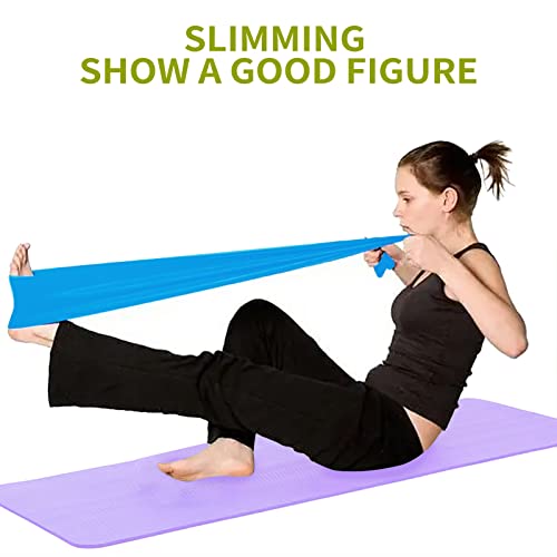 Kaimex-Resistance-Bands-Exercise-Bands-Workout-Bands-Elastic-Bands-Stretch-Bands-Physical-Therapy-Tension-Bands-Fitness-for-Women-Working-Out-Yoga-5-Pack