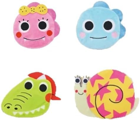 Amazon | ざわざわ森のがんこちゃん ぬいぐるみポーチ [全4種セット