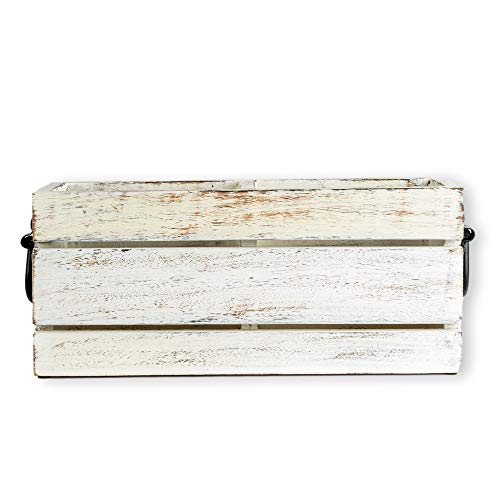 GoCraft Flatware Caddy with Metal Handles, White - Image 3