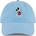Disney Unisex-Adult's Mickey Mouse Full Body Baseball Cap, Adjustable, Light Blue, One Size