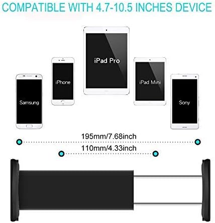 Gooseneck Phone Holder Stand for Bed, StillCool Flexible Arm Adjustable Cell Phones Mount Tablet Stand Clamp on Desk Compatible with iPhone 12 Pro 11 Pro Xs 8 7 6 | Samsung or Other 4.7"-10.5" Devices