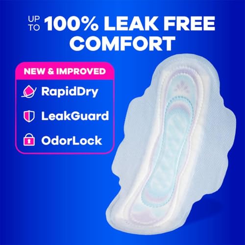 Image of Always Ultra Thin Feminine Pads For Women, Size 3 Extra Long Super Absorbency, With Wings, Unscented, 38 Count