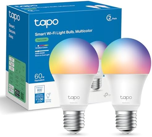 TP-Link Tapo L530E Smart Bulb Smart Home Wi-Fi Light Multicolor Dimmable Bulb Compatible With Alexa Google Home I2007685040 S8822390585 TP-Link Tapo L530E Smart Bulb Smart Home Wi-Fi Light Multicolor Dimmable Bulb Compatible With Alexa Google Home I2007685040 S8822390585