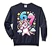 67 Meme Unicorn for Girls Funny Six Seven Number kids youth Comfort Colors Adult Sweatshirt
