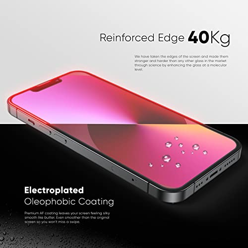 FLOLAB NanoArmour for iPhone 14 Pro Max Anti-Glare Screen Protector - Premium Tempered Glass, Matte Surface, Smooth Touch, Easy Installation, Anti-Dust by FLOLAB - Image 4