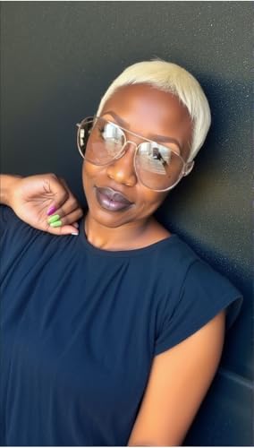 The Fresh Classic Aviator Frame Light Color Lens XL Oversized Sunglasses Gift Box4