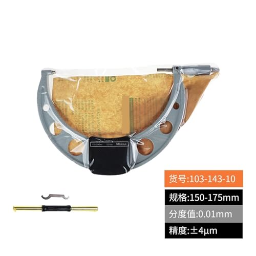 Micrómetro exterior rango 250-400 mm resolución 0.01 mm miniatura 2