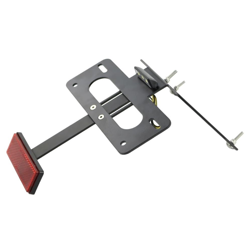 Portatarga Numero di coda posteriore del motociclo Staffa porta targa Accessori moto per ZX-14 ZX 14R ZZR1400 1000