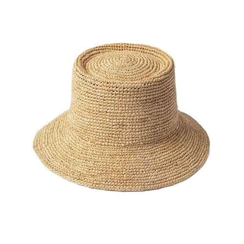 Chapeau de paille de pêcheur léger et respirant lot de 2 pour l'été