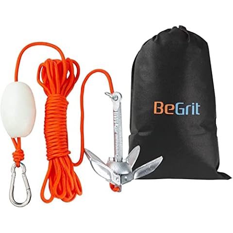 BeGrit 0,7Kg Anker Faltanker verzink Ankerset Cover