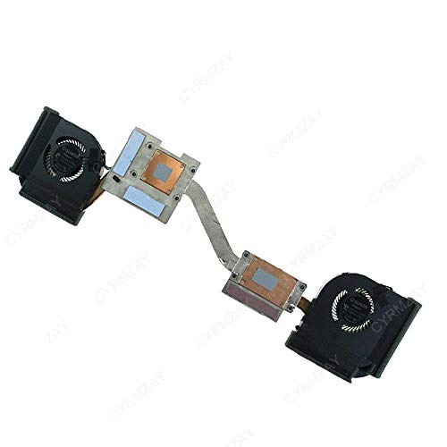kompatibel für Lenovo ThinkPad P50 Lüfter Heatsink CPU Lüfter FRU PN:00NY520 00NY521 Cover