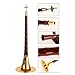 Suona Instrument Rosewood Pole Brass Bowl Suona Folk Traditional Suona Woodwind Instrument With Suona Bag (Color : E flat)