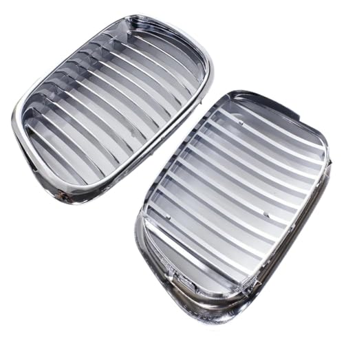 Parrilla delantera para coche: calandra cromada tipo riñón Serie 5 E39 3