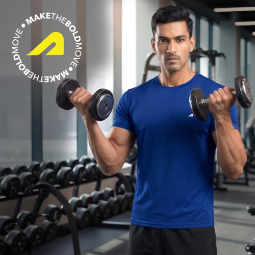 Image of Boldfit Gym T Shirts for Men Workout Breathable T Shirt for Man Active Wear Sports Tshirt for Men Lightweight Gym Tshirts for Man Dry Fit Running T Shirts for Boys Regular Fit Sports Tshirts