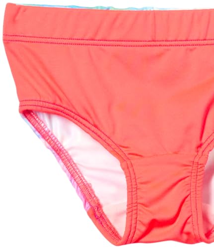 Image of Girls' Long Sleeve Swim Set: Rashguard with Panty