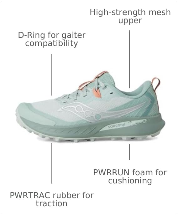 Image of Saucony Women's Peregrine 15 Sneaker