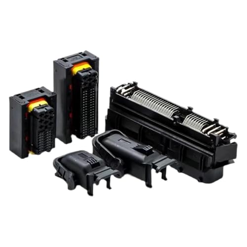 Conectores automotrices de 40/81/121 pines 1241434-1 hembra y macho, juego de 5 piezas