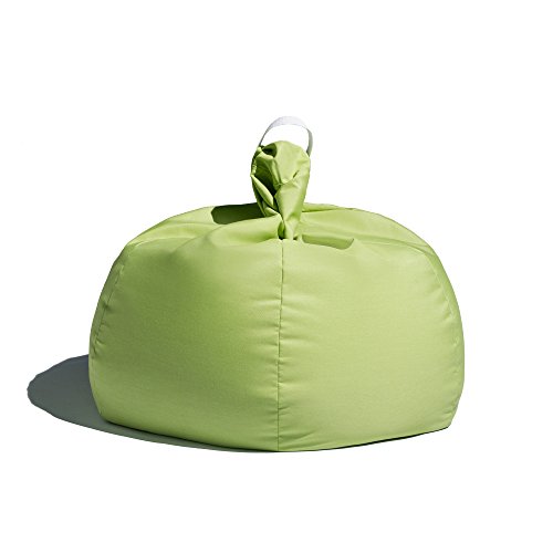 Jaxx Kiss Bean Bag Chair | Casual Poolside & Patio Seating | Sunbrella, Parrot Green - Thumbnail 6