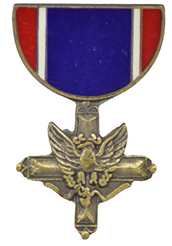 ARMY DISTINGUISHED SERVICE CROSS LAPEL PIN OR HAT PIN - Size 1-1/8