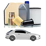 Tagliando per ALFA ROMEO Brera 2.0 JTDM 125 kw - 5 Lt di olio + 4 Filtri anno 2009<>2010