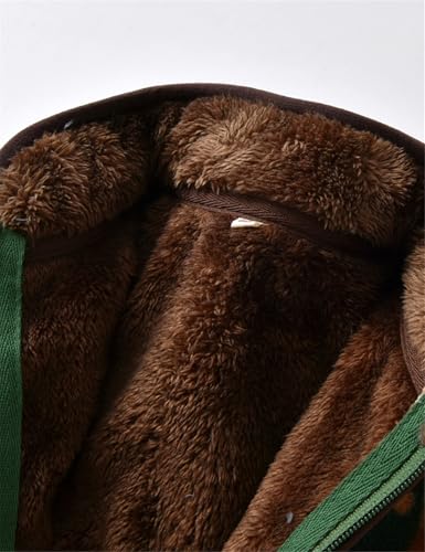 Image of Kids Printed Fleece Jacket Sherpa Lined Lightweight Zip | Toddler Baby Boys Girls Autumn Winter Warm Outerwear Soft Polar Fleece Car Seat Friendly Zip Up Coat