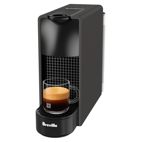 Nespresso Essenza Mini Espresso Machine by Breville with Milk Frother,20.3 fl oz, Piano Black